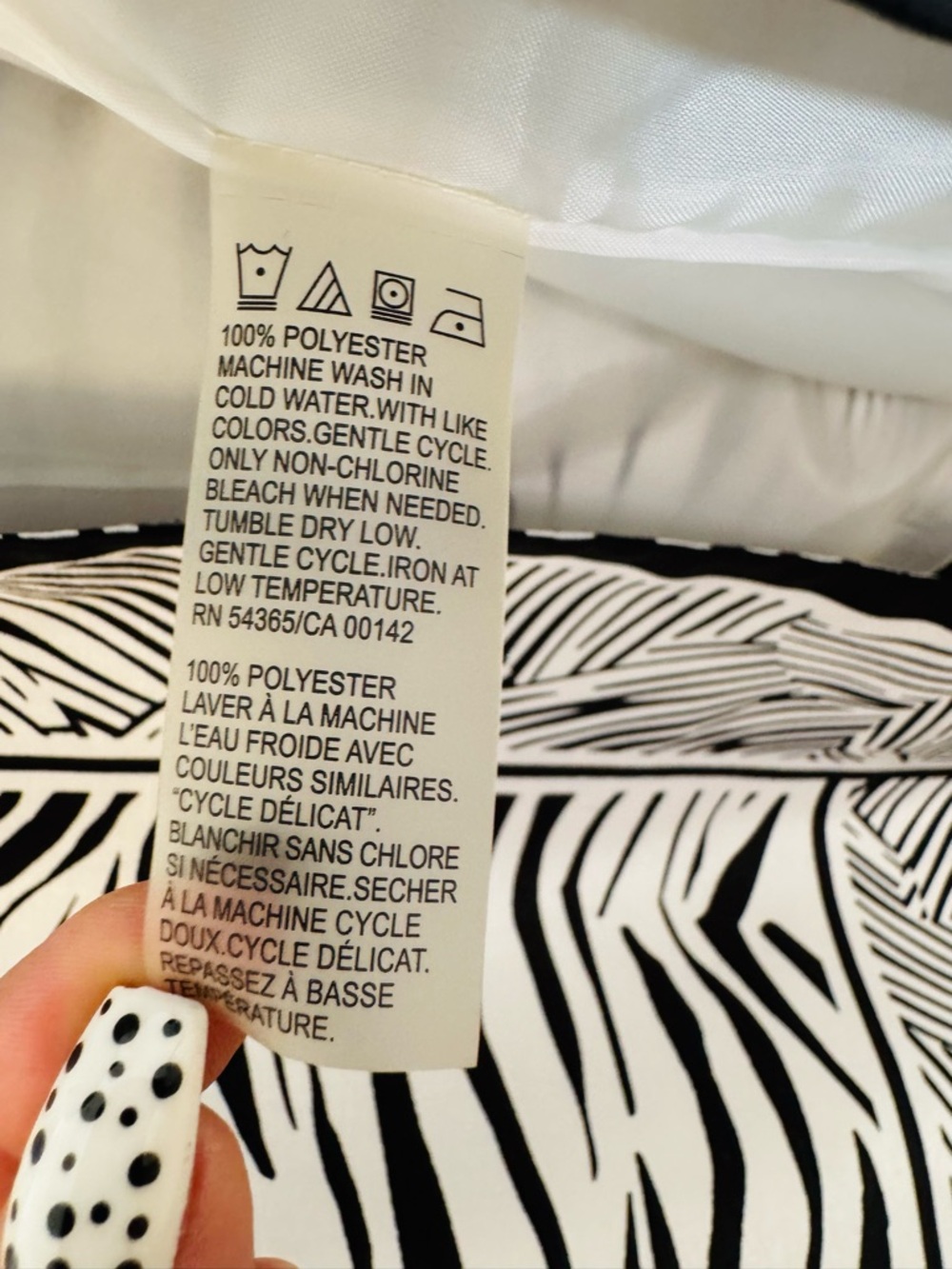 TanJay Women’s Zebra-Print Black & White Open Front Jacket Plus Size 18 NWOT - Picture 10 of 13